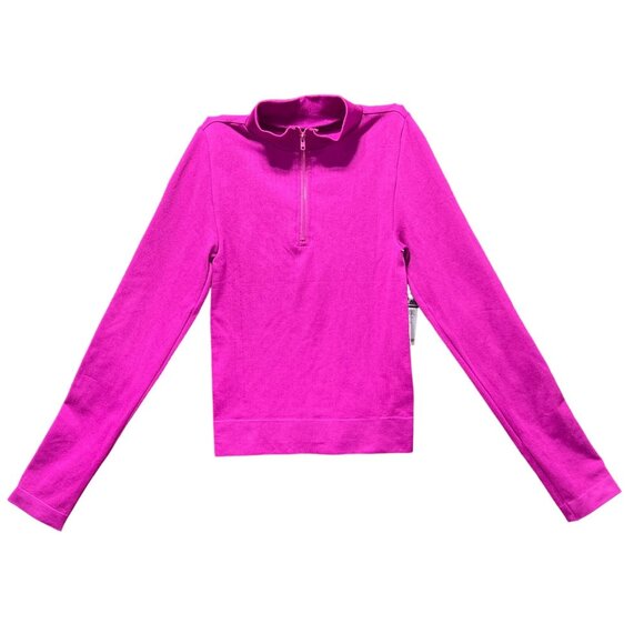 Rue 21 - Women's 1/2 Zip Long Sleeve Shirt - Purple - Medium - Picture 1 of 13